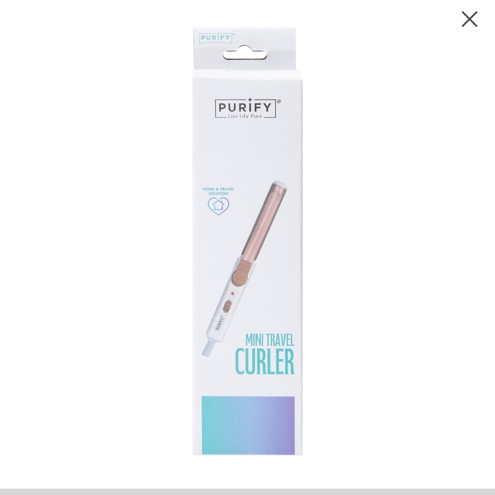 Mini travel hair curler